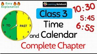Class 3 Time and Calendar (Complete Chapter)