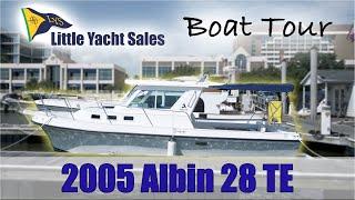 SOLD!!! 2005 Albin 28 Tournament Express [BOAT TOUR] - Little Yacht Sales