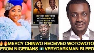 MERCY CHINWO RECEIVED WOTOWOTO FROM NIGERIA  VERYDARKMAN BLEEDPAIN#vdm#mercychinwo#nathanielbassey