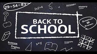 After Effects Template: Back to School