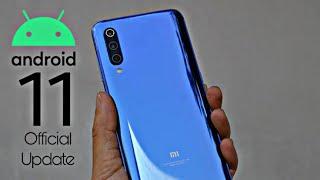 Xiaomi Mi 9 Android 11 Official Update