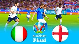 PES 2021 - ITALY vs ENGLAND - FINAL UEFA EURO 2020 - Match eFootball Gameplay