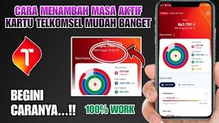 Cara Menambah Masa Aktif Kartu Telkomsel Terbaru