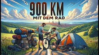 900 KM Bikepacking Fahrradtour nach Barcelona - Start in Frankreich! Fahrrad Doku Teil 1 von 3