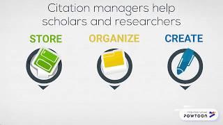 Choosing a Citation Manager