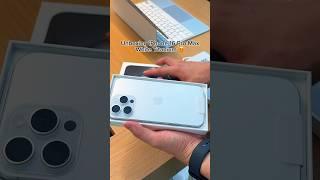 Unboxing iPhone 16 Pro Max (White Titanium)