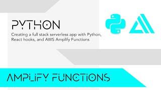 Build a full stack serverless app with Python, AWS Lambda, and React Hooks