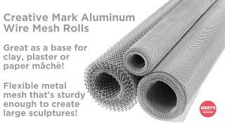 Creative Mark Aluminum Wire Mesh Rolls - Flexible and sturdy!