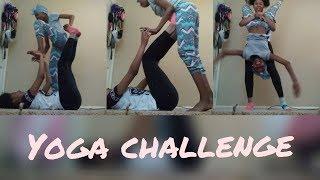 Cousin yoga challenge