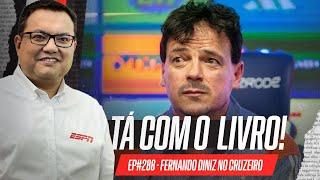 Cruzeiro fez bem em demitir Seabra e contratar Fernando Diniz? | Tá Com o Livro!