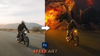 RUN! - Photo Manipulation - Speed Art - Photoshop Manipulation 2021 - Areeb Productions