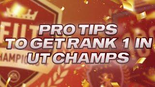 HOW TO GET RANK 1 AND WIN MORE IN FUT CHAMPS IN EA FC 24 ULTIMATE TEAM