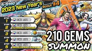 TESORO, SHIKI, BOA Return! 210 2023 New Year’s #4 SUMMON | ONE PIECE Bounty Rush (OPBR)