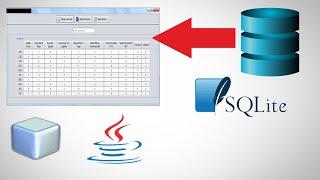 Java SWING #33 - Populate JTable Data from Database in Java Netbeans || SQLite Create Table