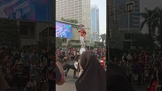 car free day in jakarta