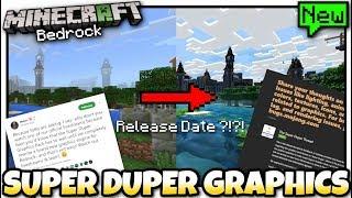 Minecraft - SUPER DUPER GRAPHICS PACK [ Release Date ? or ? ] MCPE / Bedrock / Xbox / Switch