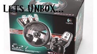 Logitech G27 Racing Wheel Unboxing/Review