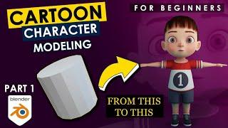 Blender Character Modeling Course Part 1 | CCM Level 2 | Beginners