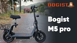 Bogist M5 Pro Il monopattino 500W economico con il sedile