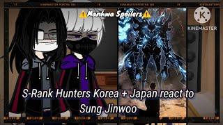 ●●||S-Rank Hunters Korea + Japanese react to 𝒮𝓊𝓃𝓰 𝒥𝒾𝓃𝓌ℴℴ|| [Manhwa Spoiler]《𝔍𝔢𝔧𝔲 ℑ𝔰𝔩𝔞𝔫𝔡 𝔄𝔯𝔠》