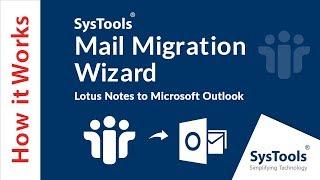 Bulk Conversion of Lotus Notes to Microsoft Outlook | Mail Migration