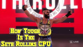 WWE 2K22: How Tough Is The Rollins CPU