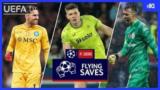 #UCL Great Saves Matchday 5 | Meret, Pope, Muslera...