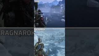 GOW: Ragnarok vs 2018 Comparison (God of War)