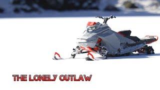 The Lonely Outlaw - Stunning RC Snowmobile on a Frozen Lake