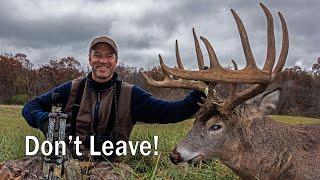 My 2021 Buck - Sleeping in the Woods | Bowhunting Whitetails w/ Bill Winke