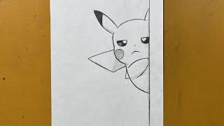 Easy Pokémon drawing | how to Pikachu easy step-by-step