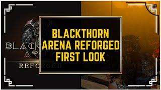 BLACKTHORN ARENA REFORGED FIRST LOOK - Medieval Gladiator Action-Strategy RPG Game