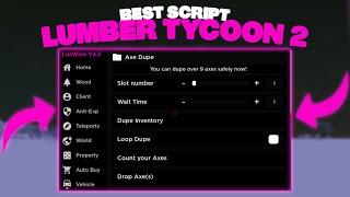 [ NEW ] The *BEST* Lumber Tycoon 2 Script (Dupe, Get Trees, & So Much More!)