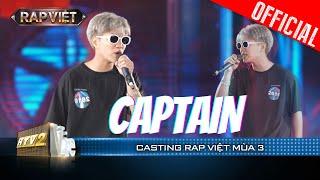 Captain năng lượng tạo dấu ấn khủng, Thái Sơn all in freestyle vội trên stage |Casting Rap Việt 2023