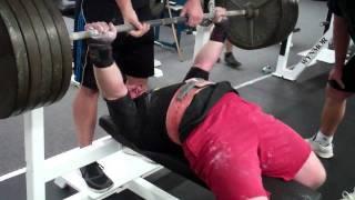 Ed Eliason 500 Pound Bench Press at 229 Bodyweight!