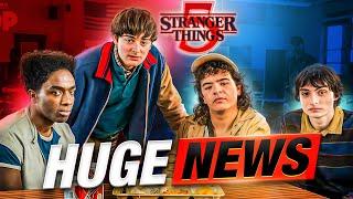 We just got HUGE News about Stranger Things 5!