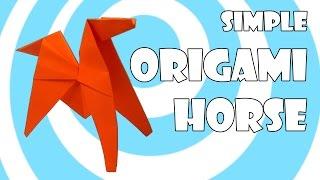 Simple Origami Horse (My Little Pony) Tutorial