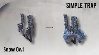 Snow Owl Trap (How to tame a Snow Owl) Ark Survival Evolved