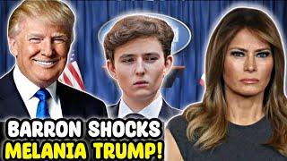 ITS OVER: Melania Trump LOSES Her Mind After TRUMP ALLOWED There SON Barron To Do This At His RALLY