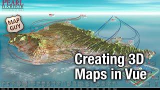 Creating 3D maps in Vue