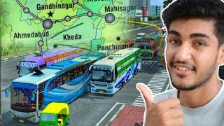 Bus Simulator Indonesia Indian Map Mod | Bus Simulator Indonesia Gujarat Traffic Mod Download #mod