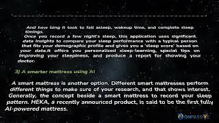 A VERY INTERESTING TOPIC!!!   The Capability of Artificial Intelligence for Sleep   Bill Must