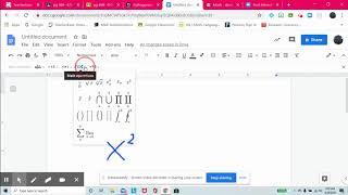 How to make an exponent in Google Docs : Apr 28, 2020 9:29 AM