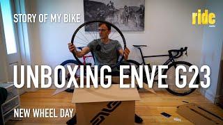 Unboxing ENVE G23 wheelset (part 1 of a series) #StoryOfMyBike #ridemedia