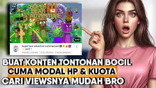 INI BOCIL JUGA BISA! Ide Konten Viral Untuk Hasilin Uang Di Youtube Tahun 2024