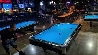 Shooters Cedar Park Monday 9 ball Tournament - 9 ball race to 4 - Hiep VS Daniel