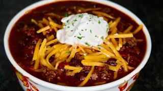 Award Winning Homemade Crockpot Chili Recipe