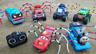 Upgrade RC Lightning McQueen Eater, Kereta Api Thomas and Friends, Blaze's and the Monster Machines