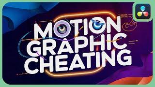 Motion Graphic Cheating | Ball Bounce | DaVinci Resolve |