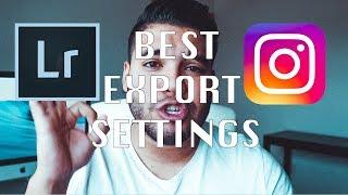 The Best Lightroom Export Settings for Instagram - SIMPLE